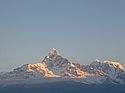 Machhapuchhre at sunrise