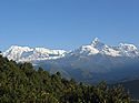 Annapurna and Machhapuchhre