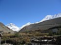 view up to Muktinath